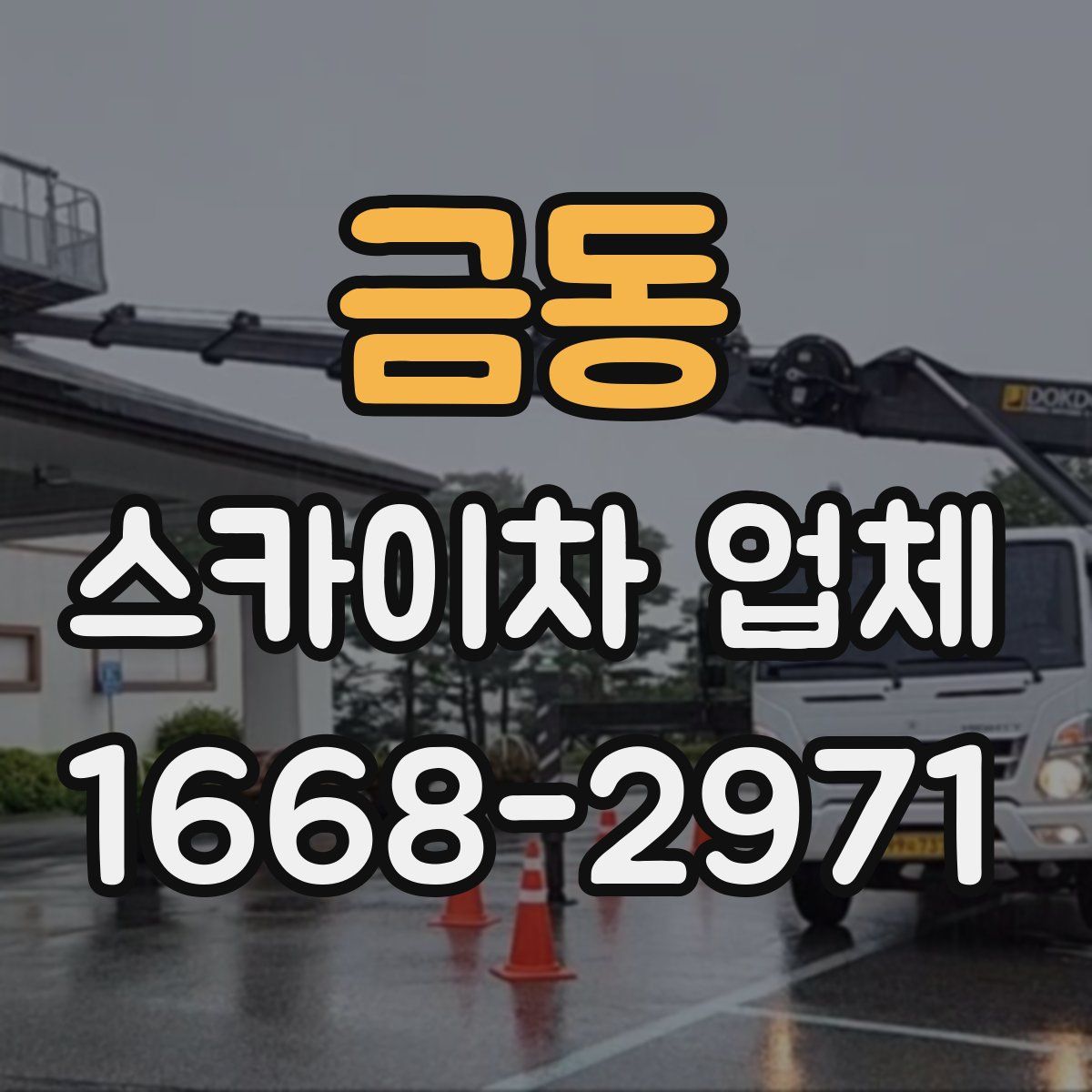 금동 스카이차 업체
