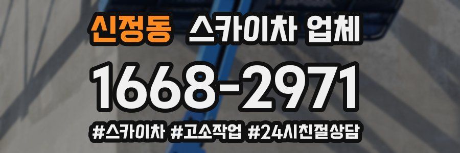 신정동 스카이차 업체