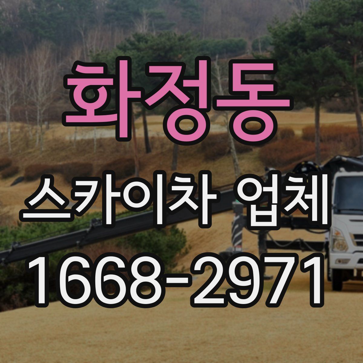 화정동 스카이차 업체