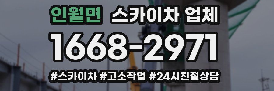 인월면 스카이차 업체