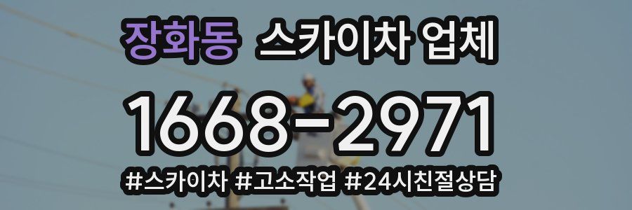 장화동 스카이차 업체