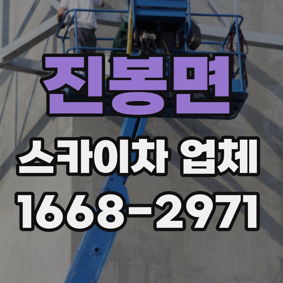 진봉면 스카이차 업체