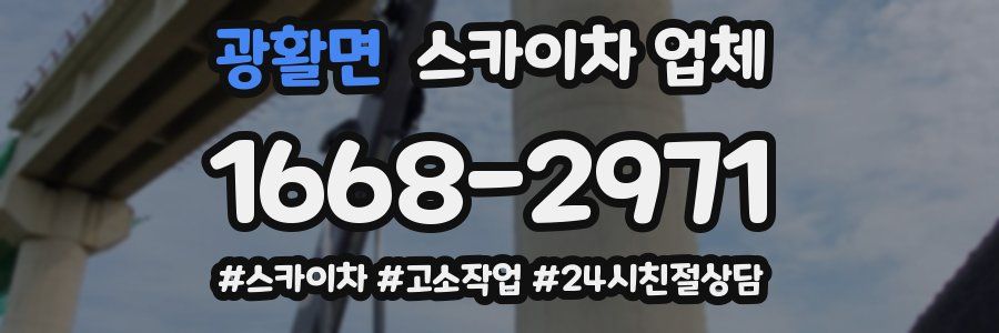 광활면 스카이차 업체