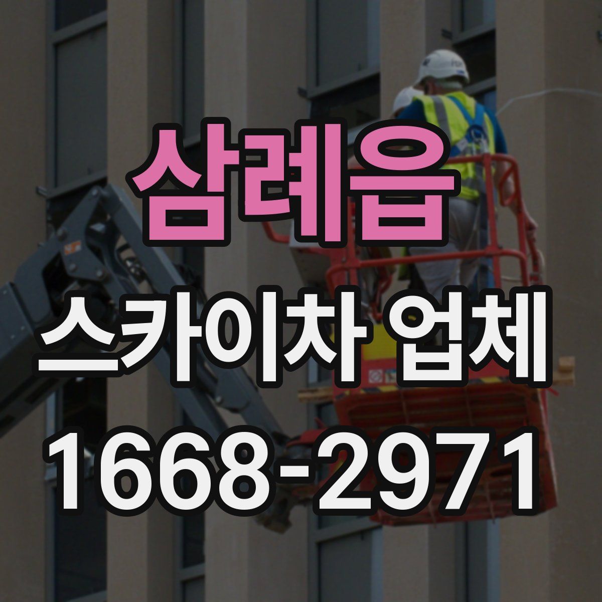삼례읍 스카이차 업체