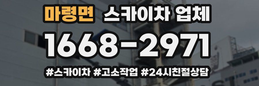 마령면 스카이차 업체