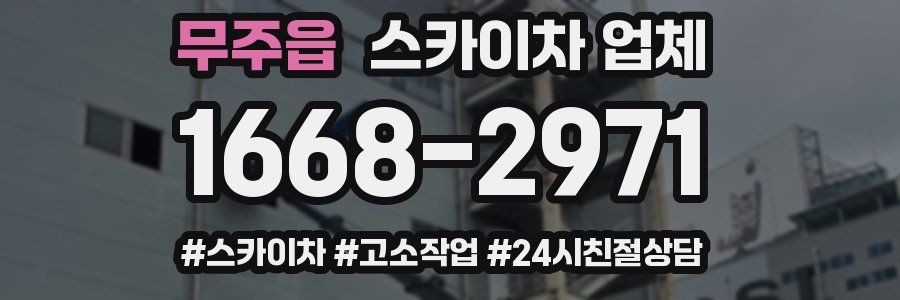 무주읍 스카이차 업체