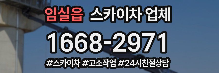 임실읍 스카이차 업체