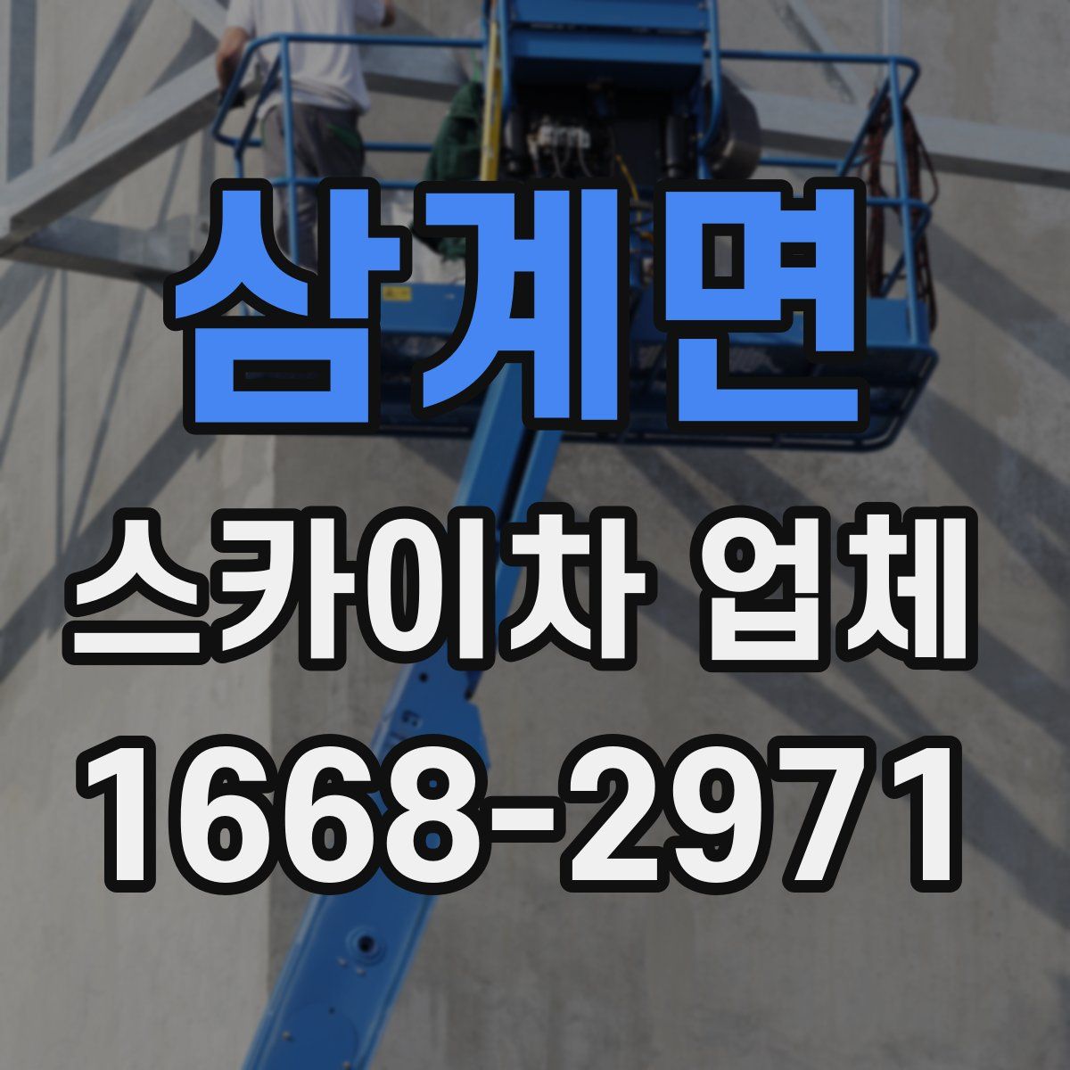 삼계면 스카이차 업체