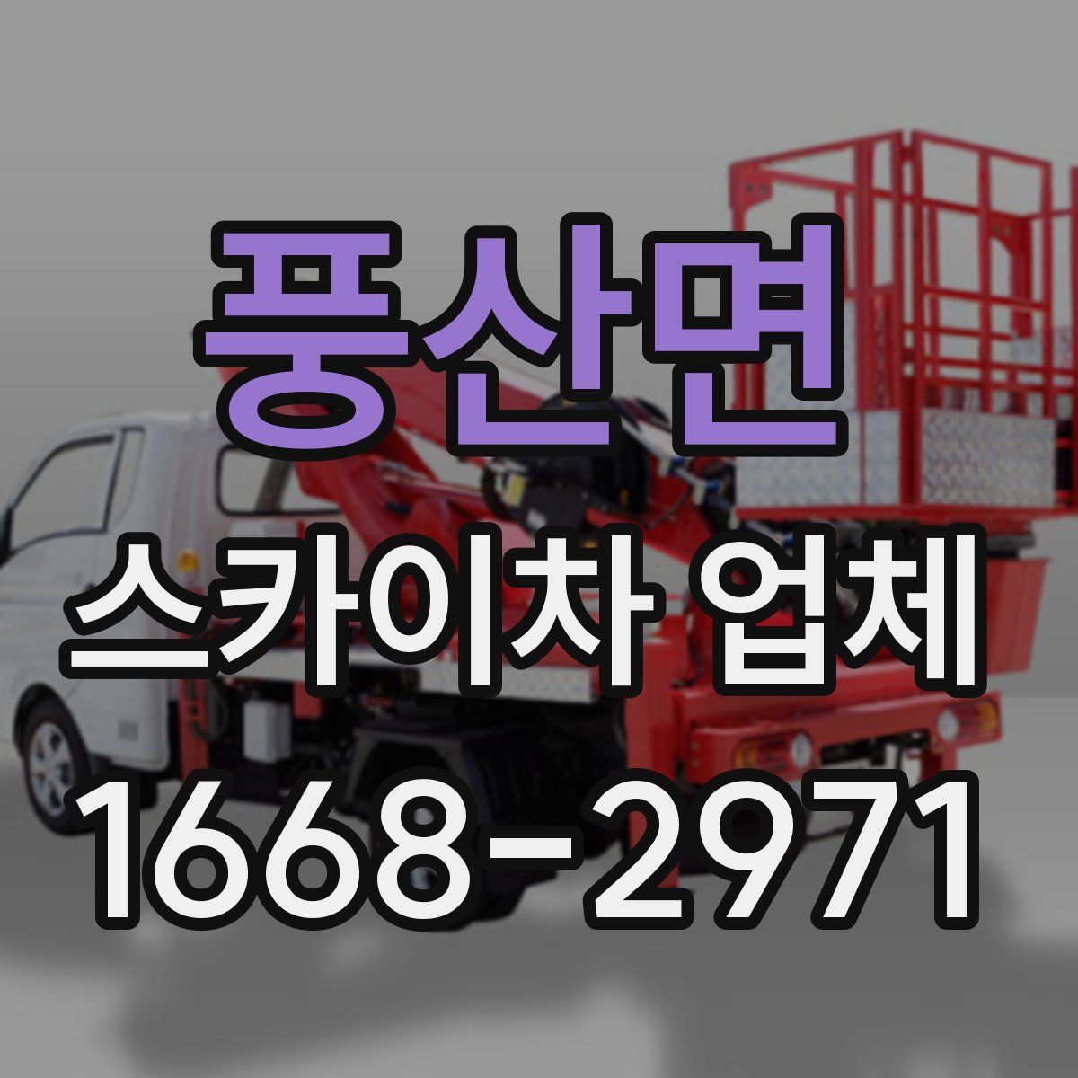 풍산면 스카이차 업체