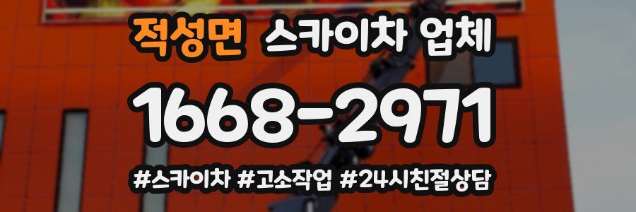 적성면 스카이차 업체