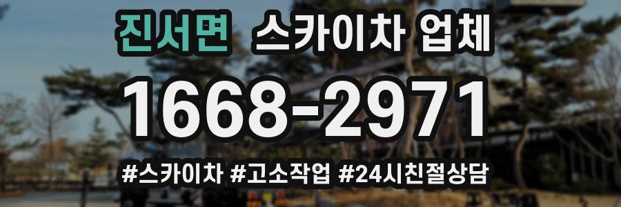 진서면 스카이차 업체