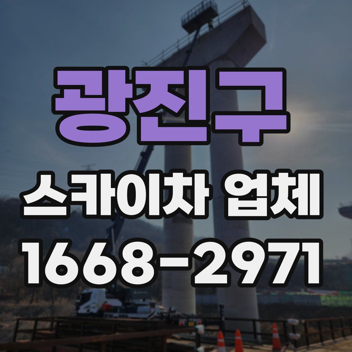 광진구 스카이차 업체