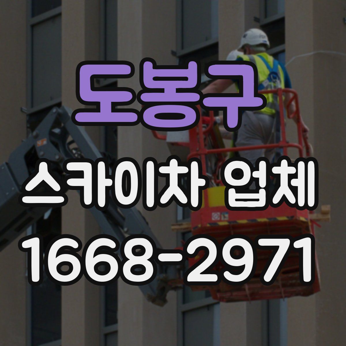 도봉구 스카이차 업체