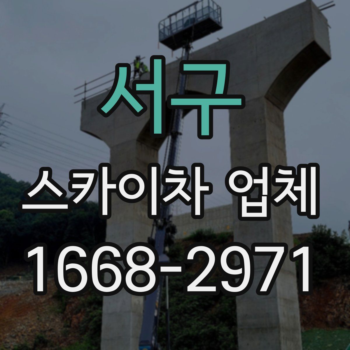 서구 스카이차 업체