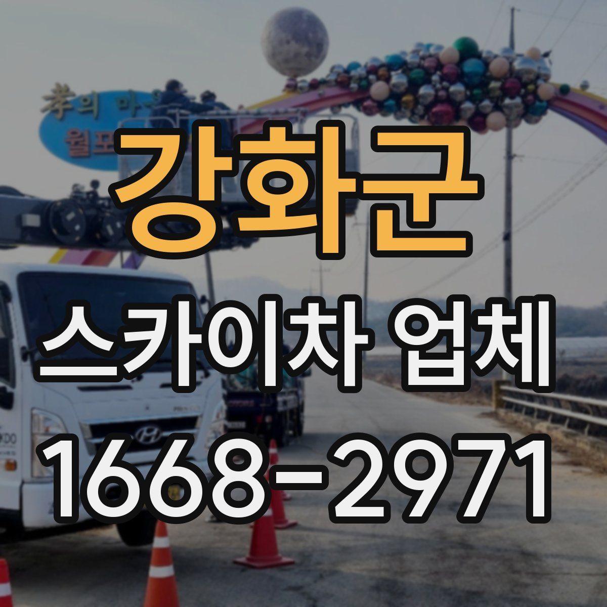 강화군 스카이차 업체