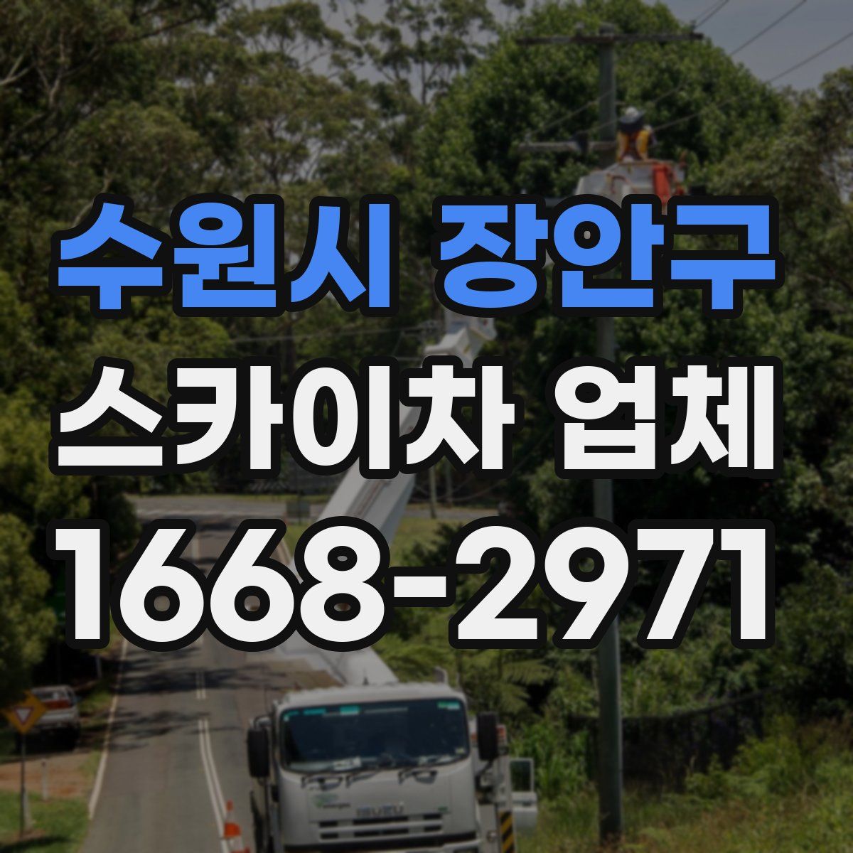 수원시 장안구 스카이차 업체