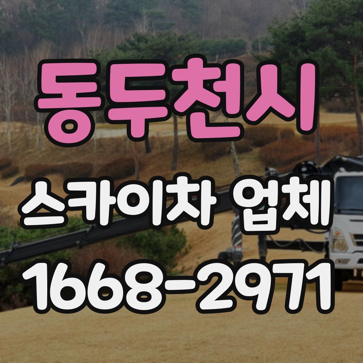 동두천시 스카이차 업체