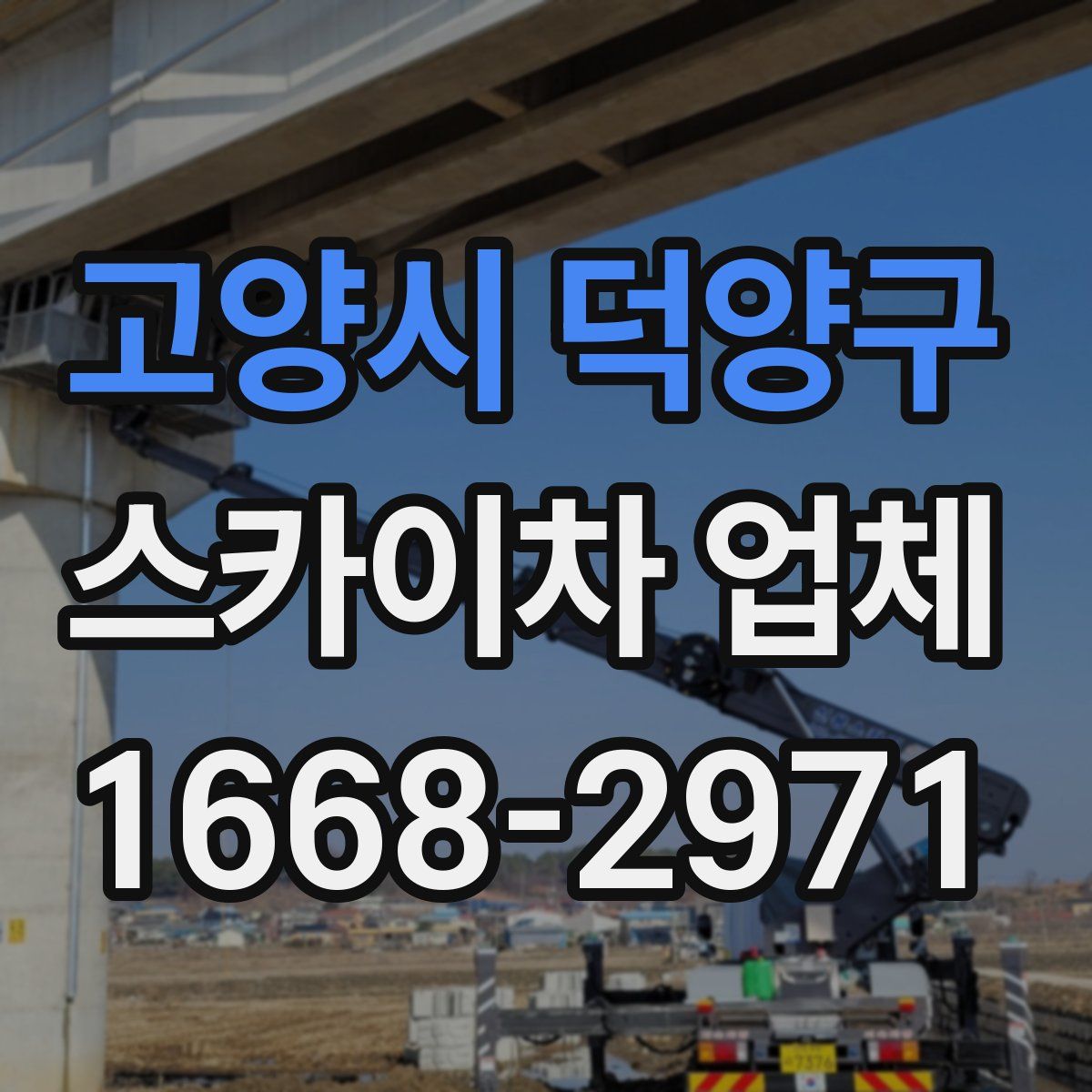 고양시 덕양구 스카이차 업체