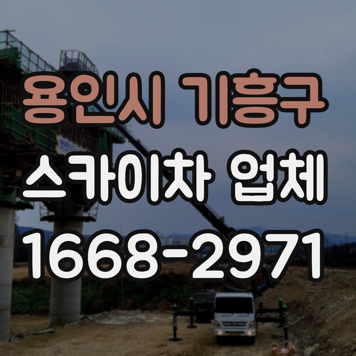 용인시 기흥구 스카이차 업체