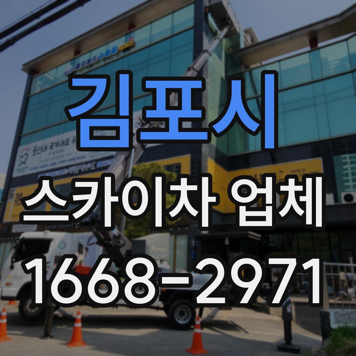 김포시 스카이차 업체