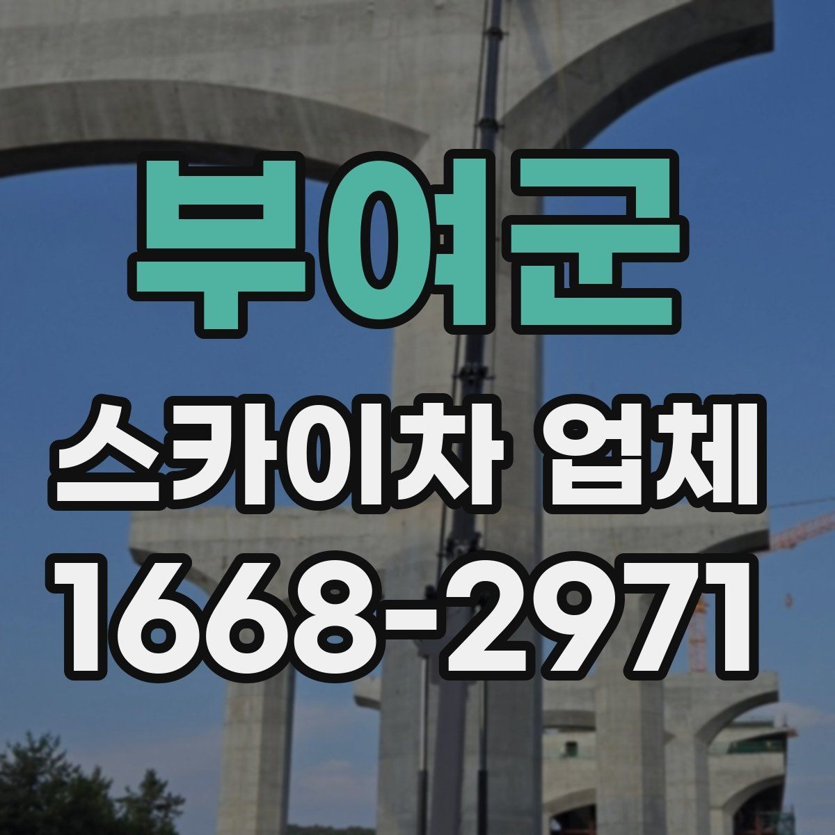 부여군 스카이차 업체 이용 사례로 보는 비용 차이