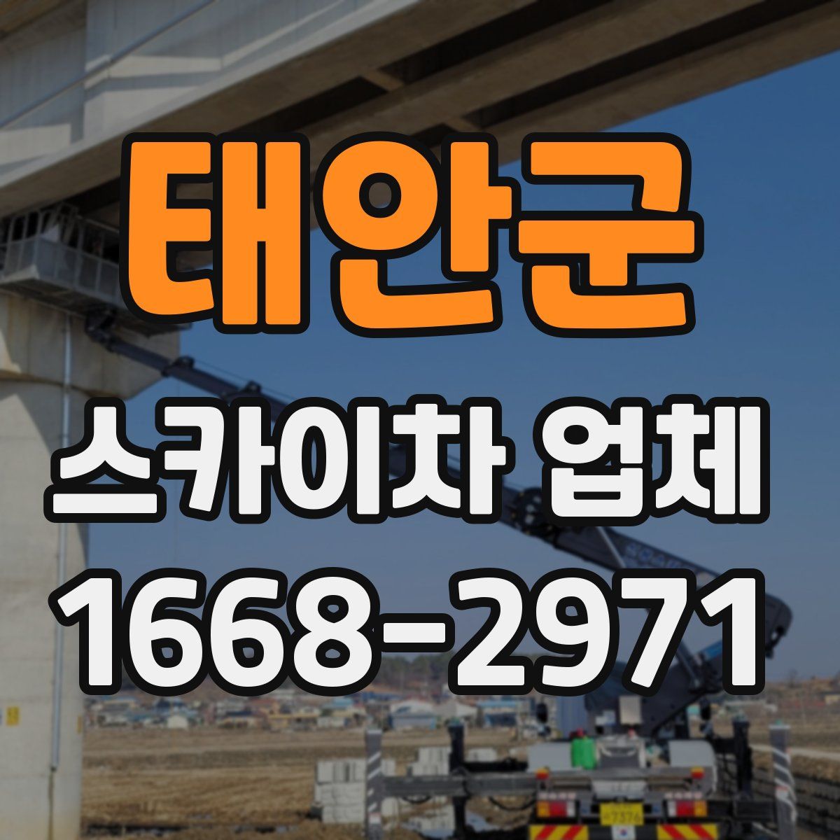 태안군 스카이차 업체