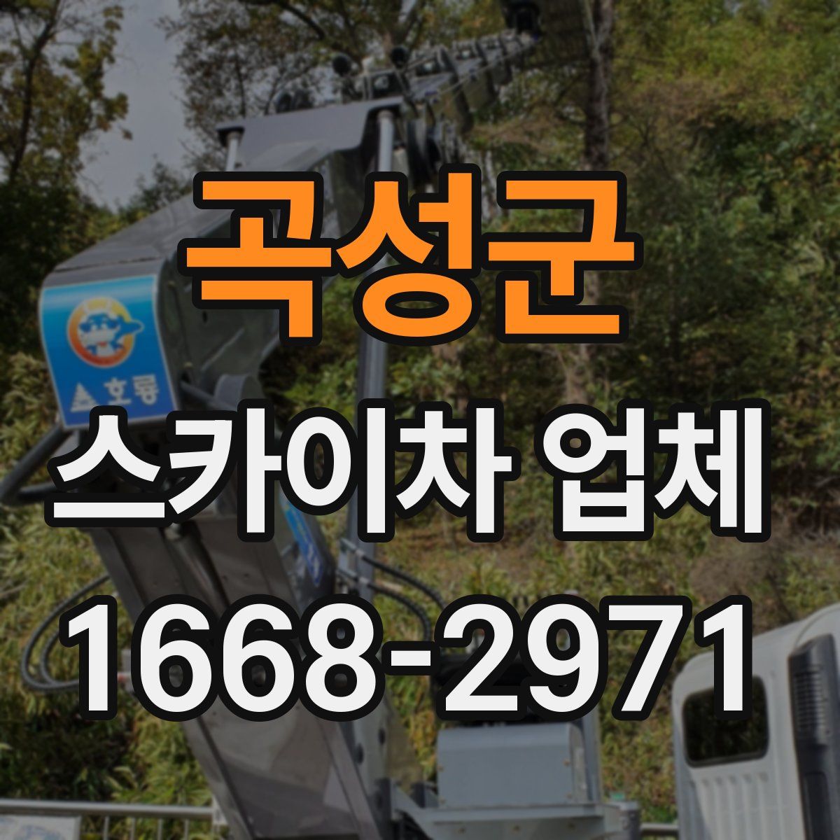 곡성군 스카이차 업체