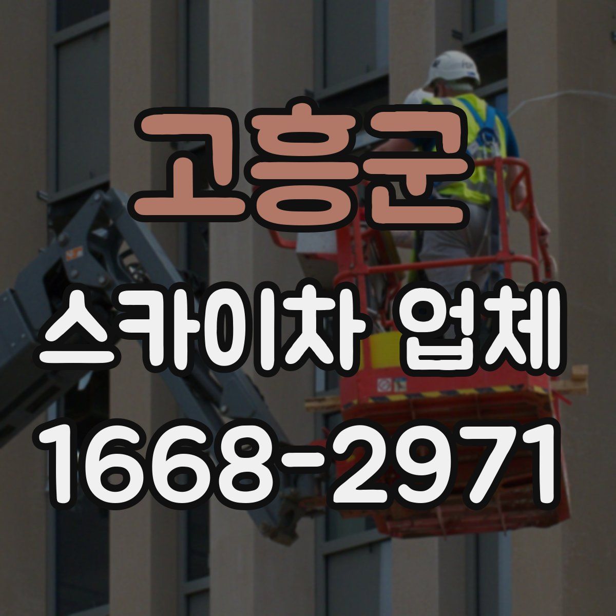 고흥군 스카이차 업체