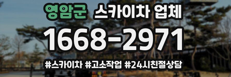 영암군 스카이차 업체