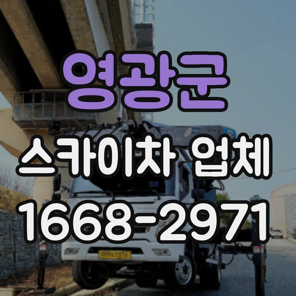 영광군 스카이차 업체