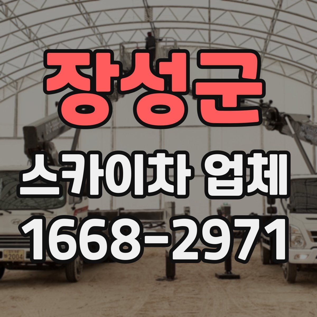 장성군 스카이차 업체