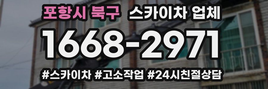포항시 북구 스카이차 업체