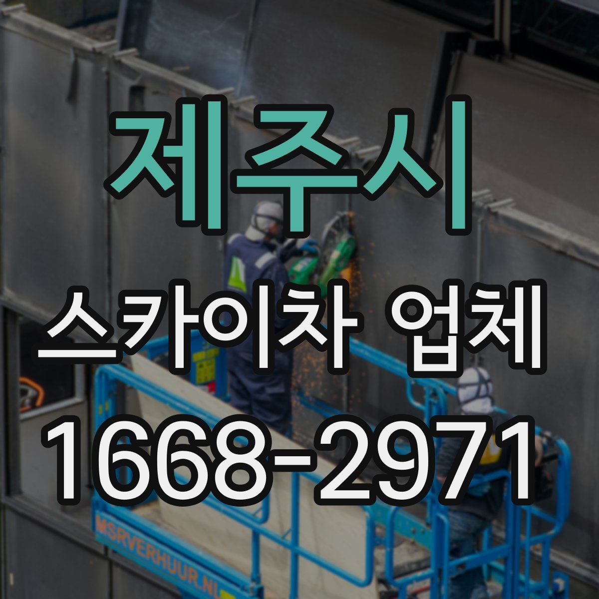 제주시 스카이차 업체