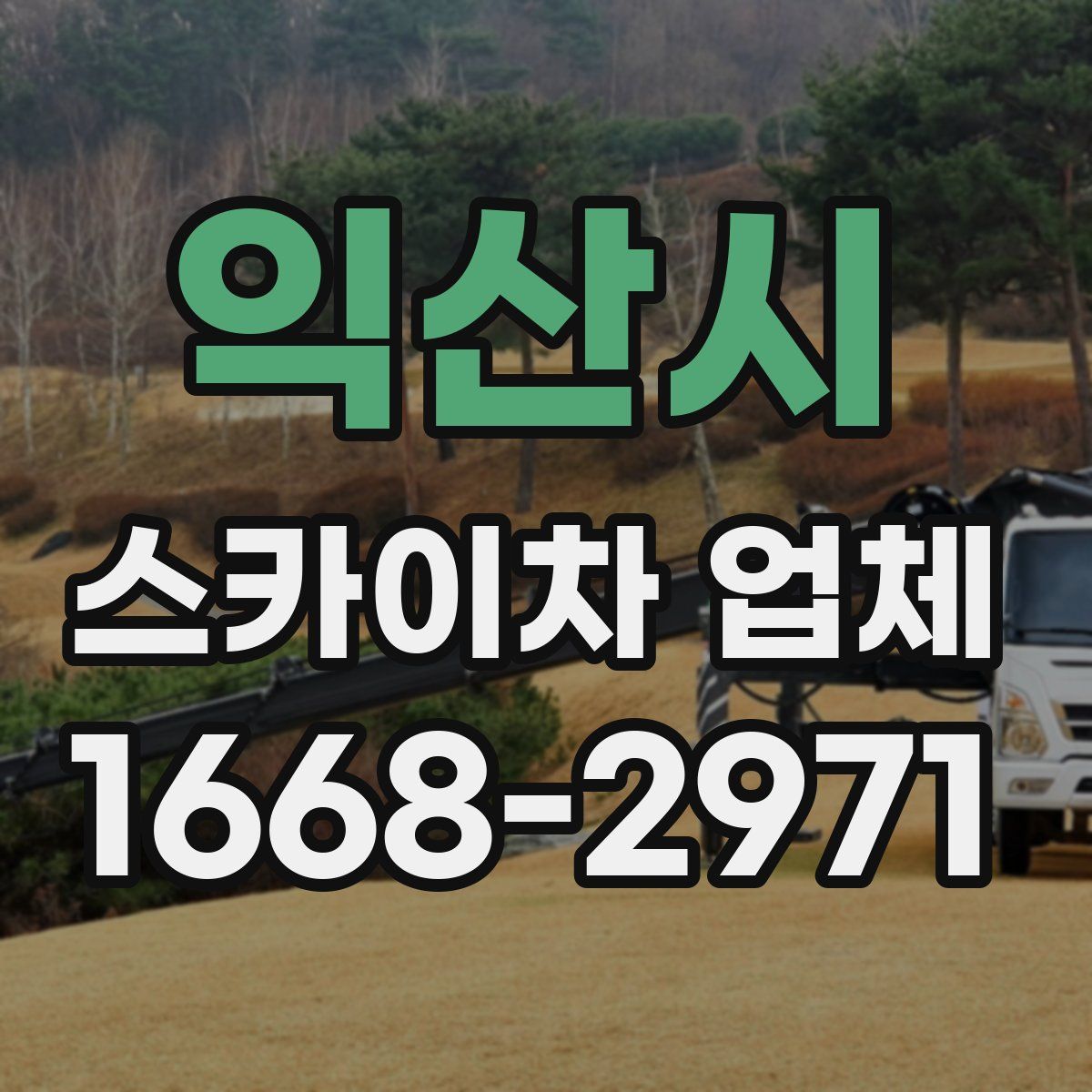 익산시 스카이차 업체