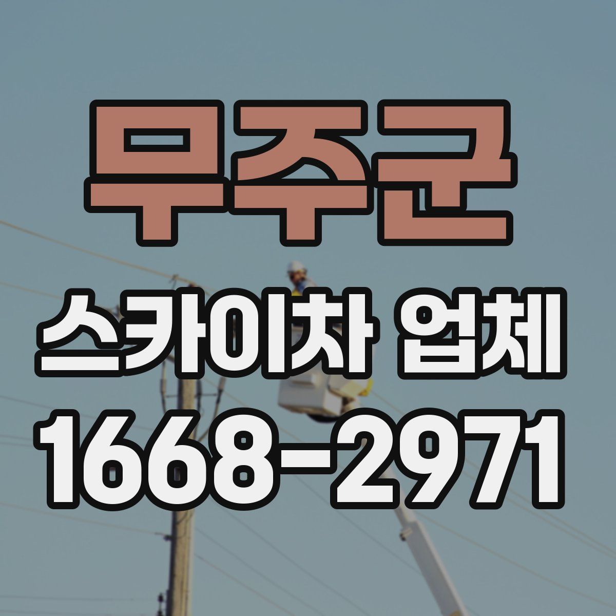 무주군 스카이차 업체