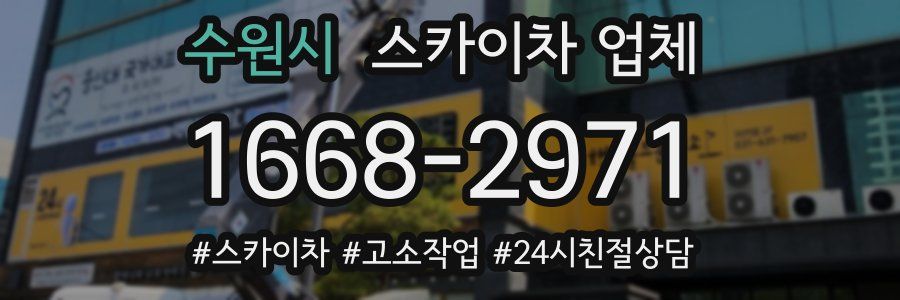 수원시 스카이차 업체
