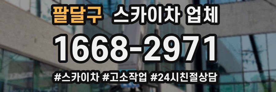 팔달구 스카이차 업체
