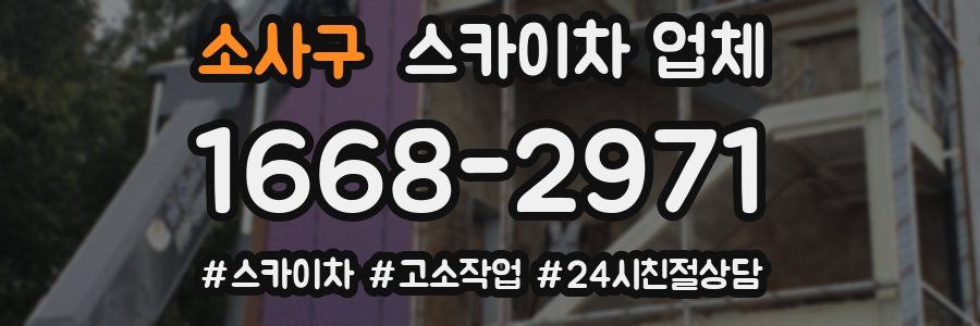 소사구 스카이차 업체