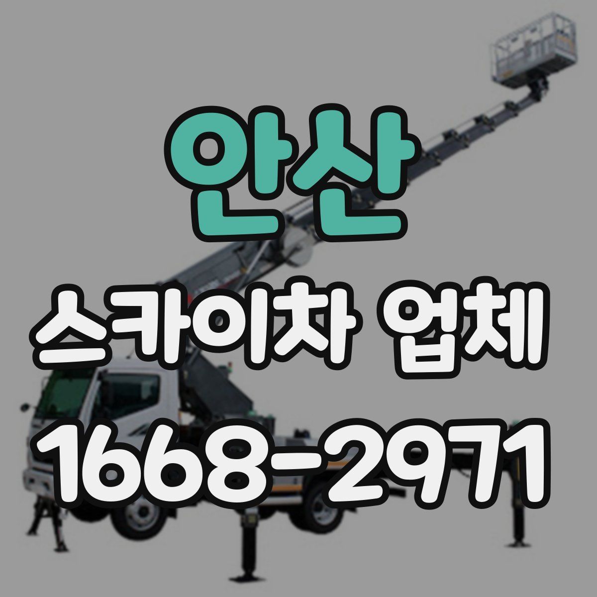 안산 스카이차 업체