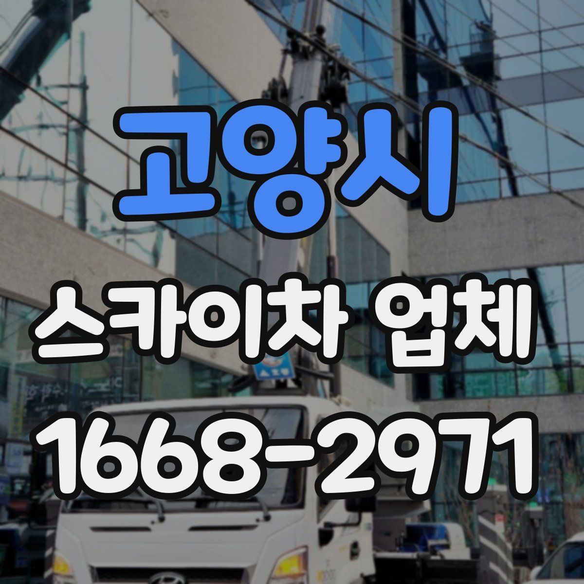 고양시 스카이차 업체
