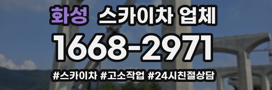 화성 스카이차 업체