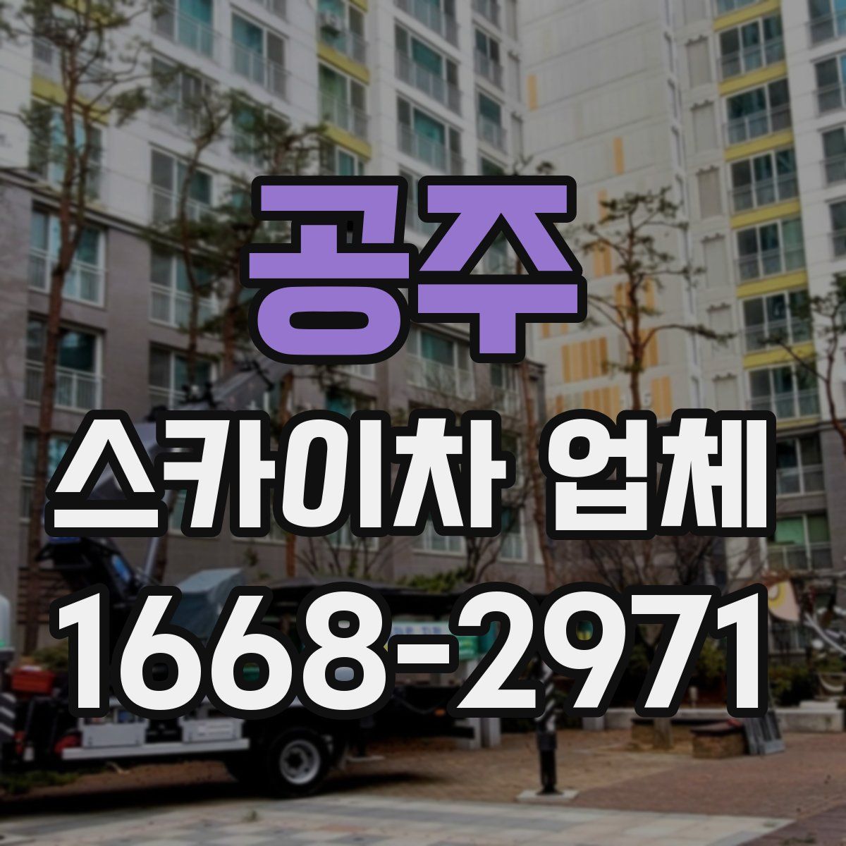 공주 스카이차 업체