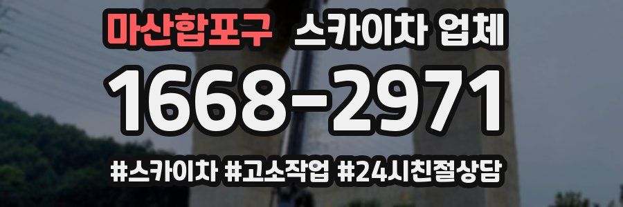 마산합포구 스카이차 업체
