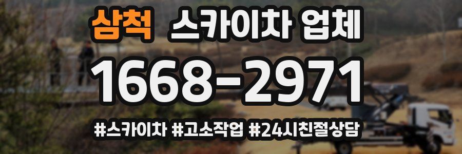 삼척 스카이차 업체