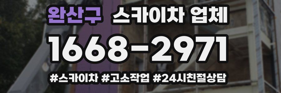 완산구 스카이차 업체
