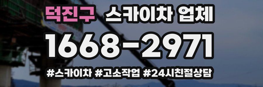 덕진구 스카이차 업체