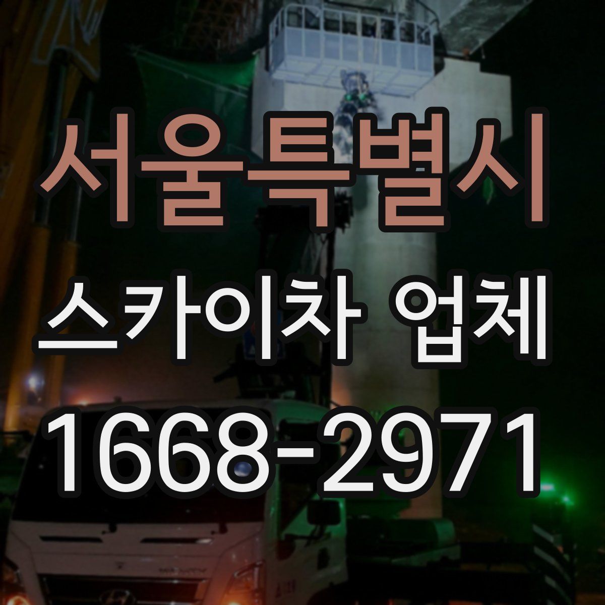 서울특별시 스카이차 업체