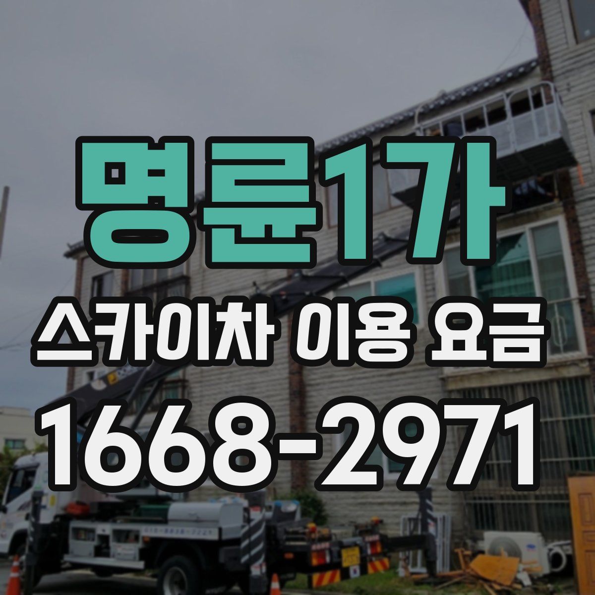 명륜1가 스카이차 이용 요금