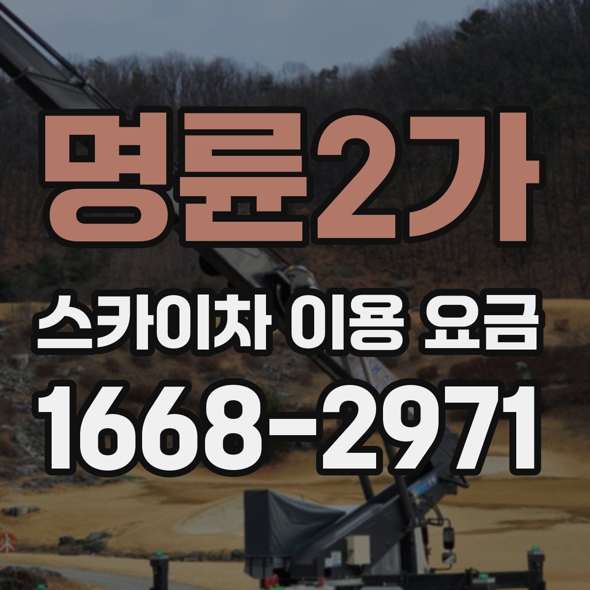 명륜2가 스카이차 이용 요금