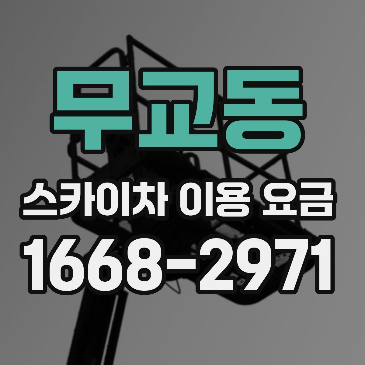 무교동 스카이차 이용 요금